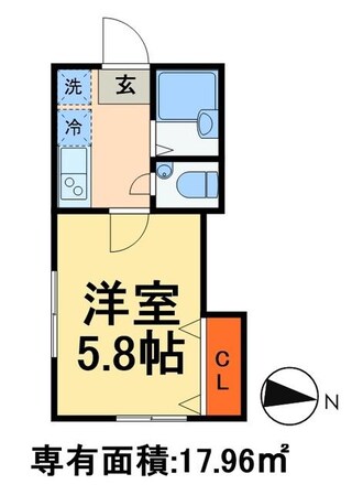 オネスティ松戸の物件間取画像